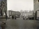 Jubileumsutställningen i Göteborg 1923
Vy från Viadukten med Kafé Röda valven, Exportkaféet, till vänster, hallarna för Exportutställningen i bakgrunden och Pripps restaurant till höger i bild
Exportgården
Exportutställningen
Exportfältet