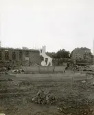 Jubileumsutställningen i Göteborg 1923
Förslag till utsmyckning av Götaplatsen med modell av Carl Milles fontän 