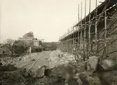 Jubileumsutställningen i Göteborg 1923
Konstmuseet
Huvudentré till utställningen med Entrékupolen till vänster i bild
Götaplatsen