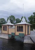 Badhus vid Bönan, Norrlandet, Gävle