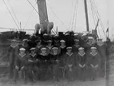 Besättningen på sjömätningsfartyget 