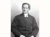 Mansporträtt. Pastor Sinander.