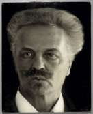 Porträtt av August Strindberg, 1908.