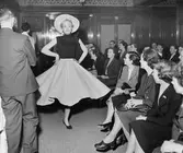 Personalvisning Italiana 1953. Nordiska Kompaniet.