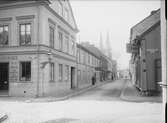 Klostergatan - Dragarbrunnsgatan, Dragarbrunn, Uppsala 1901 - 1902