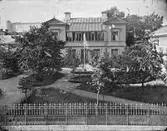 Henri Ostis fotoateljé, Kungsgatan 53, kvarteret Oxen, Uppsala år 1880