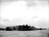 Borgruinen Gröneborg, Vallby socken, Uppland 1921