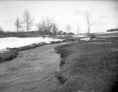 Vårflod i Samnan, Vaksala socken, Uppland 1922