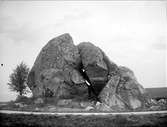 Flyttblock i Marsta, Bälinge socken, Uppland september 1917