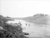 Sävaån vid Hällby, Gryta socken, Uppland april 1933