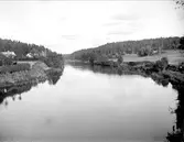 Fyrisån vid Flottsund, Sunnersta, Uppsala 1922