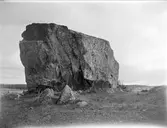Flyttblock i Sällinge, Danmarks socken, Uppland 1932