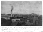 Målning av Kampenhofområdet, Uddevalla 1858