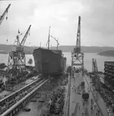 Sjösättning av fartyg 106 M/T Mai Bente.