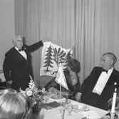 Sjösättningsmiddag för fartyg 114 M/S Hjördis Thordén.