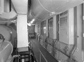 Interiör från fartyg 114 M/S Hjördis Thordén, maskiner.