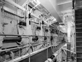 Interiör från maskinrum på fartyg 125 M/S Point Lacre.