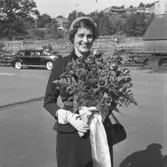 Dop och sjösättning av fartyget 148 M/S Silvia.