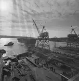 Dop och sjösättning av fartyget 162 M/T Pepita.