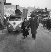 Dop och sjösättning av fartyget 164 M/T Thorsvaag.