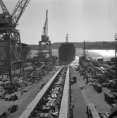 Dop och sjösättning av fartyg 176 M/S Sunriver.