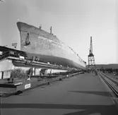 Dop och sjösättning av fartyg 208 M/T Borwi.