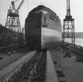 Dop och sjösättning av fartyg 211 M/T Essi Camilla.