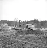 Byggnation av rörverkstad.