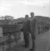 Fartyg 274 B/C Vardaas avlöpning, Johan Schreil till höger.