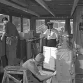 Inför provtur av M/S Kristina Thordén efter reparation.