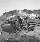 Bilolycka i Uddevalla i maj 1948