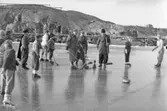 Curlingspel, Skeppsviken 1950.