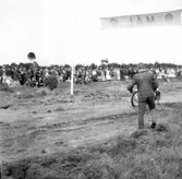 Motocross i Grunnebo sydväst om Vänersborg i juni 1959