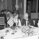 Middag till ära för dopet av M/S Björgfjell