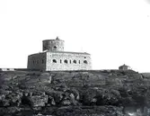 Fästningen och bassängen i augusti 1922.