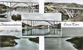 Vykort: Skåpesundsbron. Orust - Tjörn