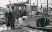 LL 695 ZEUS, LL 207 ERNA och HAVSÖRN i Ulebergshamn 1957