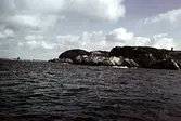 Enligt noteringar: 70 st. ramade dia. + 5 st. burkar med oramade dia. Båtar, Varv, Hav.

Film nr. 129

Islandsberg. Gåsö i bakgrunden