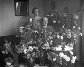 Födelsedagsfoto, mor och dotter