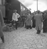 Invigning av Grötöbanan, Lysekil, i juni 1946.