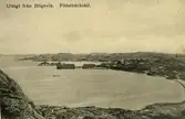 Notering på kortet: Utsikt från Bögevik. Fiskebäckskil.