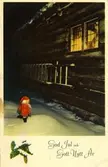 Notering på kortet: God Jul och Gott Nytt År.
