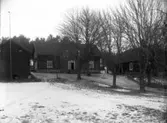 Gårdsbebyggelse, vintermotiv