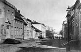 Västra Storgatan i Jönköping på 1870-talet.