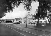 Buss- och Järnvägsstationen i Jönköping, efter år 1933.