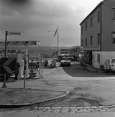 Shell bensinstation på Norsuddsgatan 8 i Jönköping den 1 april 1980.