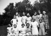 Elevgrupp från Stretereds skolhem, 1930-tal