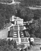 Gunnebo slott i Mölndal. Flygbild från söder.