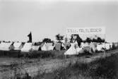SSU-tältläger i Halden år 1930.