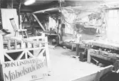 John Lindström Möbelsnickeri, Backen 2:10 i Kållered, år 1990.